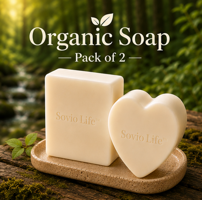 Organic Korean Glow Soaps - PACK of 2
