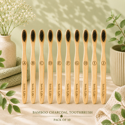 Bamboo Toothbrush | PACK of 10